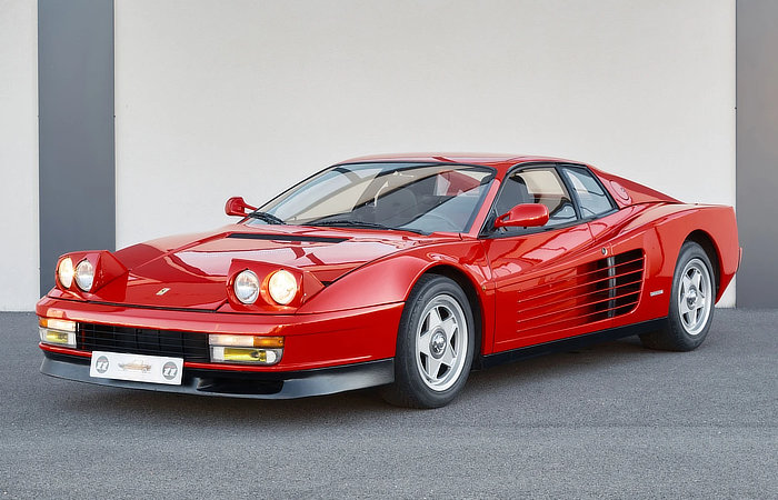 Ferrari Testarossa For Sale - Headlights - Dailycarblog