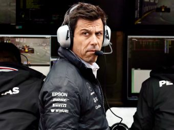 Toto Wolff Mercedes F1 Team Principle - Unimpressed Look