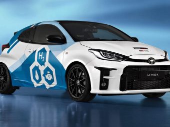 Toyota Yaris GR H2 Hydrogen fool concept - Daily Car Blog