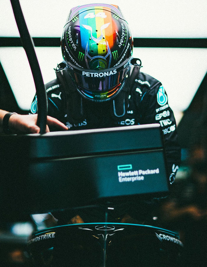 where is Lewis Hamilton - Abu Dhabi GP 2021 - Concentration - Daily Car Blog