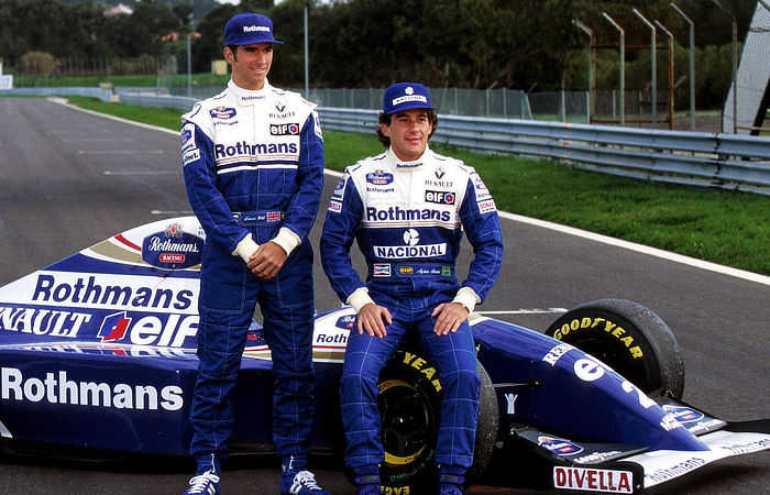 Damon Hill And Ayrton Senna 1994 - Daily Car Blog