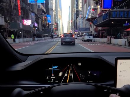 New City Driving in a Tesla Model S Plaid - Daily Car Blog