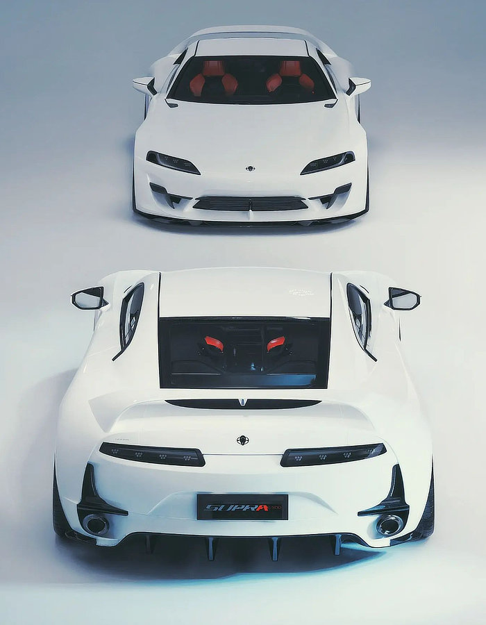 Supra MK4 White Label concept - Daily Car Blog
