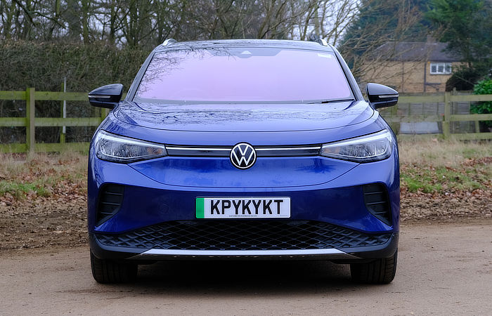 VW ID4 Review 2022 - Front - Daily Car Blog