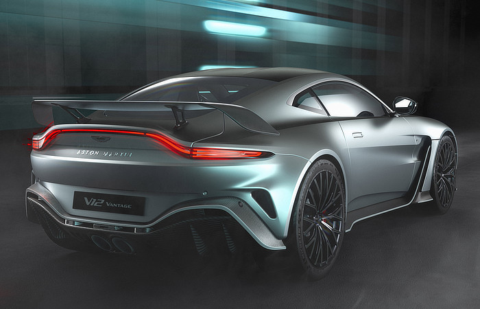 Aston Martin V12 Vantage - 2022 - Rear - Daily Car Blog