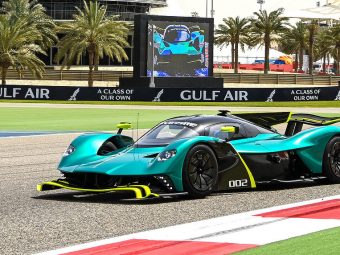 Aston Martin Valkyrie shakedown test - Bahrain GP 2022
