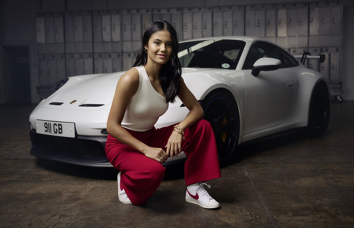 Emma Radacanu Porsche Brand Ambassador - 911 - Daily Car Blog
