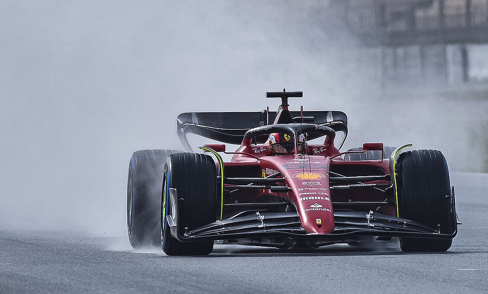 Ferrari F1-75 Porpoising Formula One