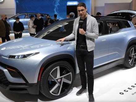 Fisker Ocean With Autogeful at the 2022 Mobile World Congress