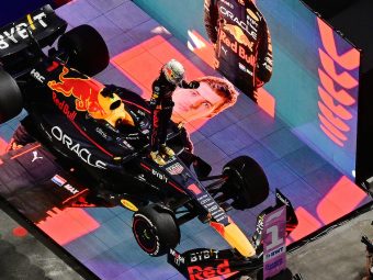 Saudi Arabian Grand Prix - 2022 Race Results - Verstappen on the car podium