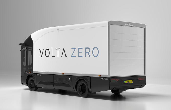 Volta Zero fully electric truck - Rear - daily car blog