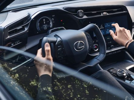 Yoke Steering Wheel - by Lexus