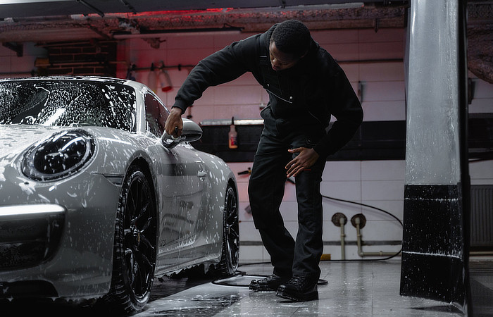 Car Care Products - Cleaning A Porsche
