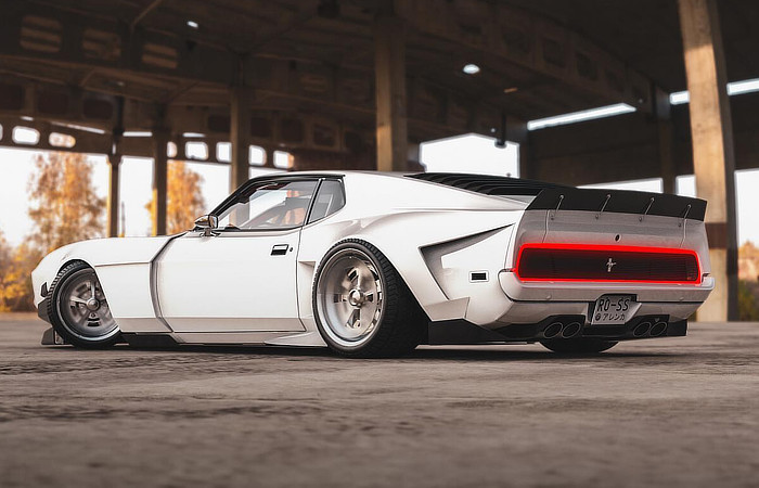 Ford Mustang Mach 1 Widebody - Rear