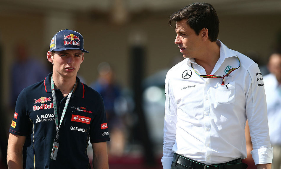 Max Verstappen is a thief says Toto Wolff