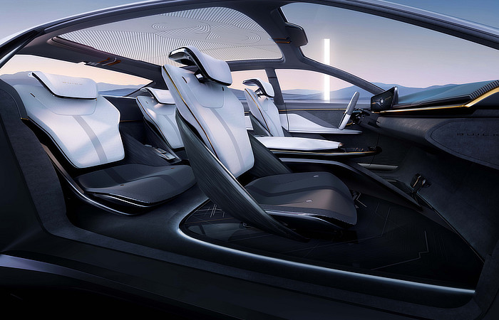 Buick Electra X concept SUV - Seating