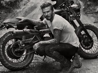 David Beckham - Motorcycle Accident