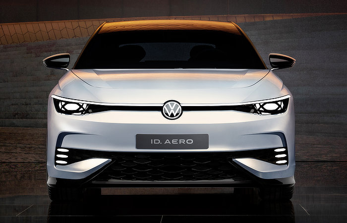 Volkswagen ID AERO Chancellor Palpatine Edition - Front