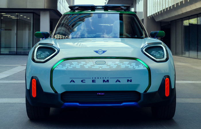 BMW Mini Aceman EV Concept - front view