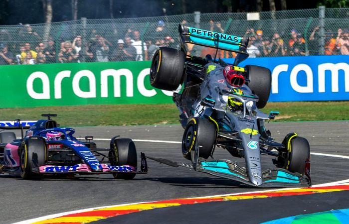 2022 Belgian Grand Prix - the Hamilton flip