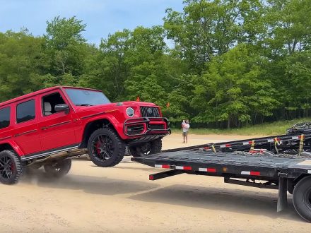 Mercedes AMG G63 tested to destruction