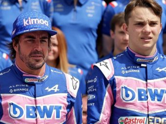 Oscar Piastri And Fernando Alonso 2022