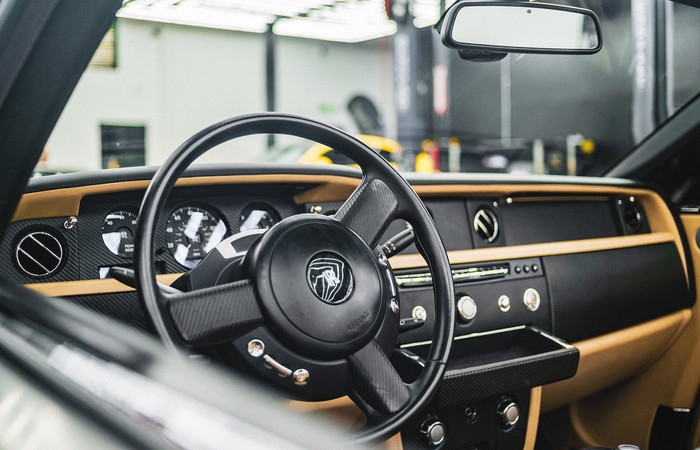 Luxury car maintenance - Rolls Royce Ghost Interior