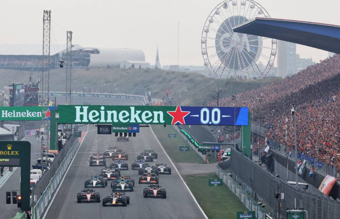 2022 Dutch Grand Prix - Race Start