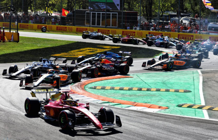 2022 Italian Grand Prix - Race start