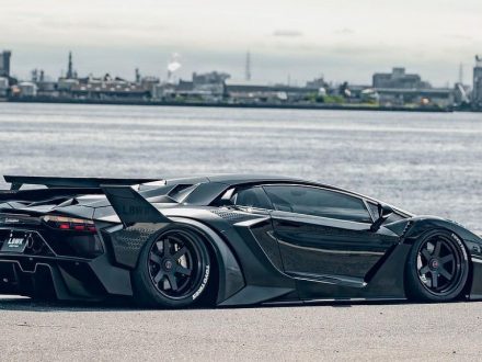 Liberty Walk Remasters the Lamborghini Aventador