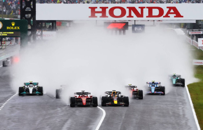 2022 Japanese Grand Prix - Race Start