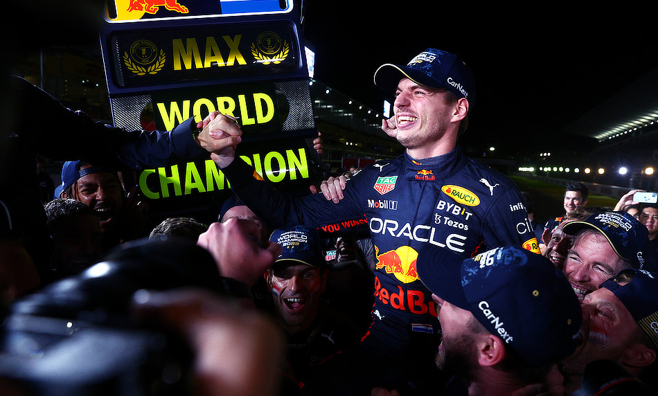 Max Verstappen is the 2022 World Champion after winning the Japanese Grand Prix