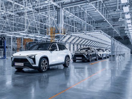 NIO production line 2021
