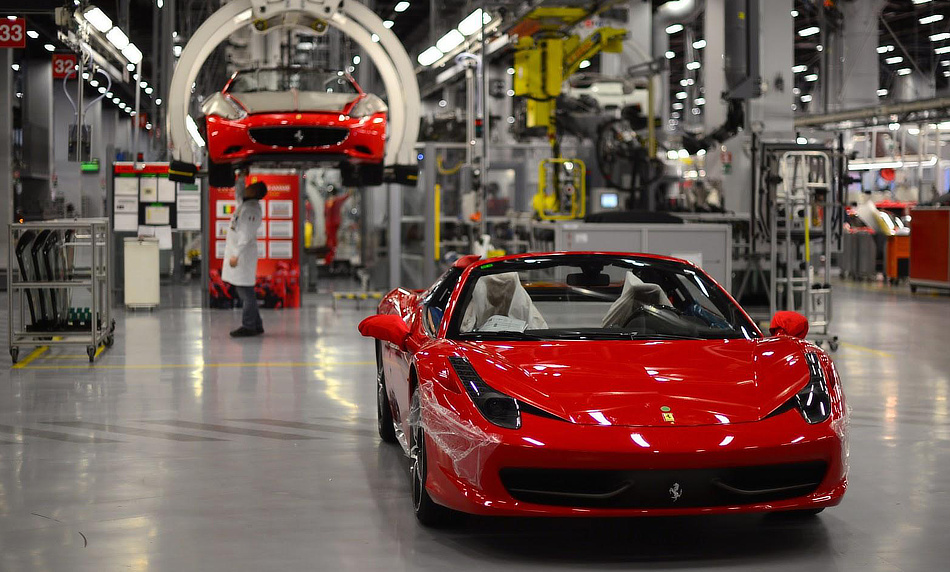 Ferrari Supercar Production