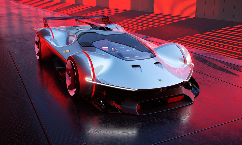 Ferrari Vision Gran Turismo 7 Concept - HERO