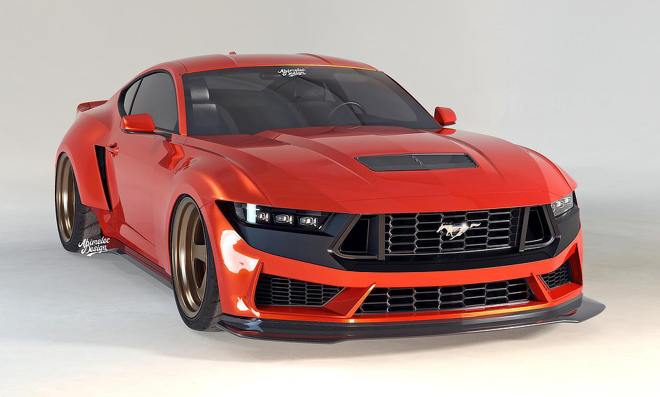 Ford Mustang 2022- Widebody Concept