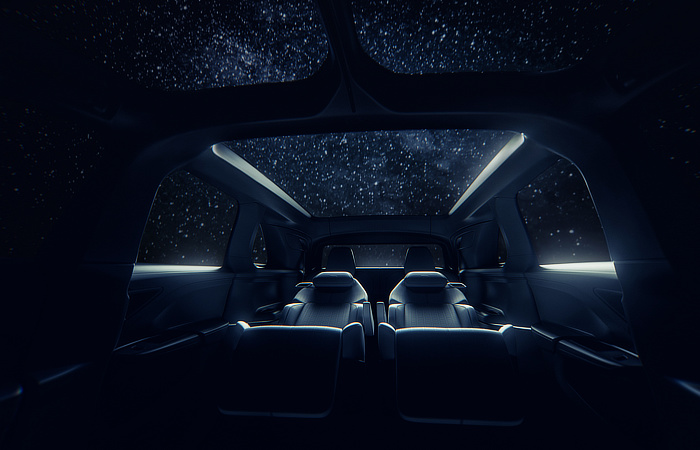 2024 Lucid Gravity SUV - Third Row Seats