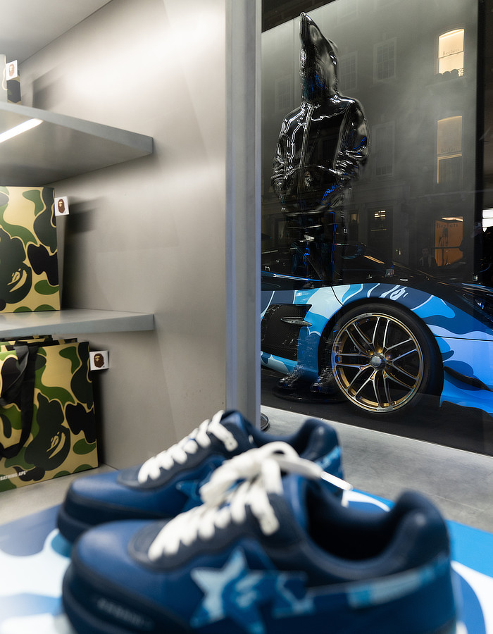 BAPE and Pagani reveal 2022 clothing collection - Window shopping