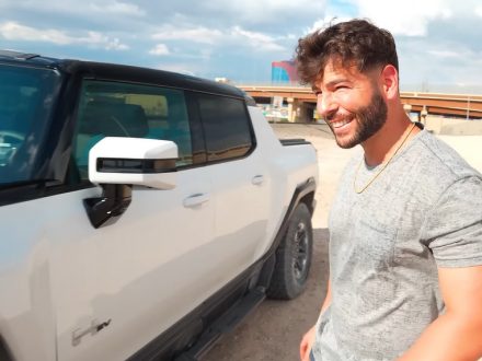 Totalling an brand new Hummer EV