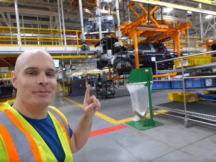 JerryRigEverything visits Ford Michigan
