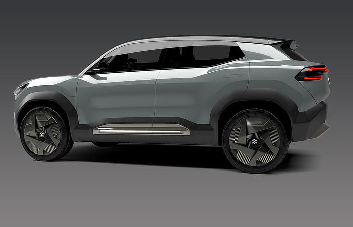 The 2023 Suzuki eVX Concept EV - Side View