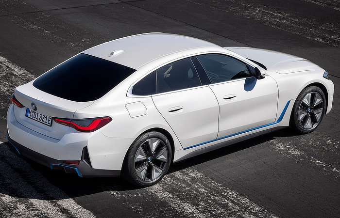 2023 BMW i4 - UK Launch - Rear