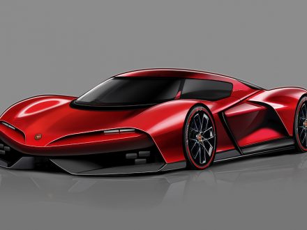Bizzarrini Redeemer Concept Sketch
