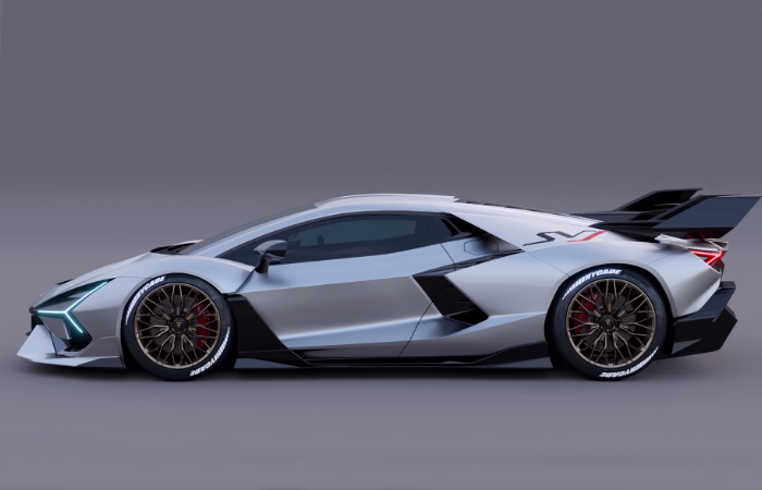 Lamborghini Navarra - Concept 2023 - side profile