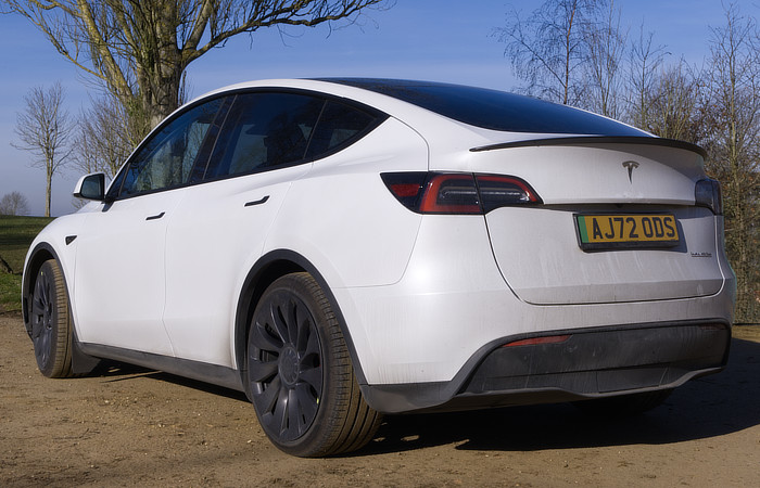 2023 Tesla Model Y Performance Review - Rear