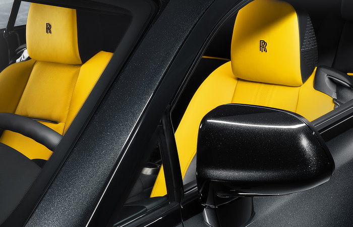 Rolls Royce Wraith Black Arrow - Yellow Seats