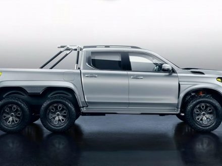 Great Wall Cyberp!ckup Six Wheeler Truck - heroic Stance