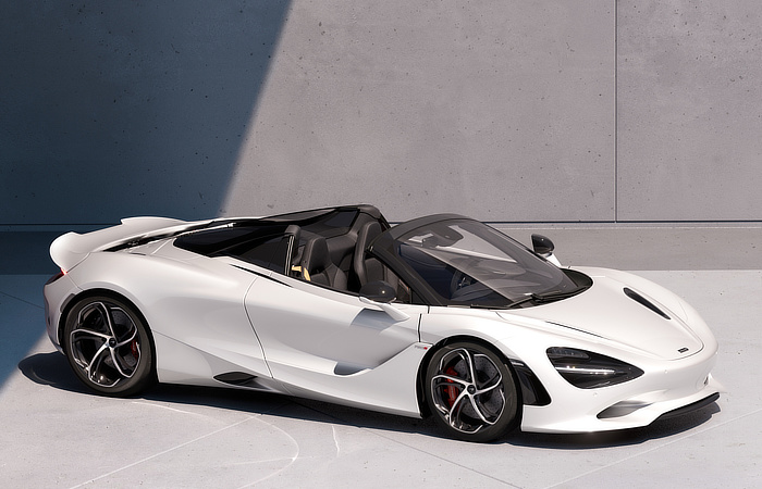 McLaren 750S - White Widow Spider