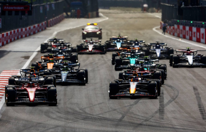 2023 Azerbaijan Grand Prix - Race Start