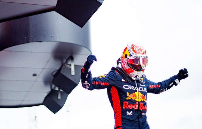 2023 Spanish Grand Prix - Verstappen celebrates win